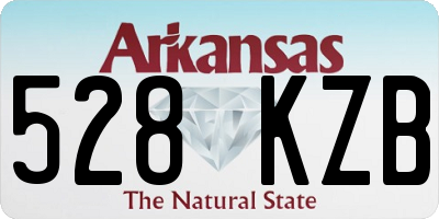 AR license plate 528KZB