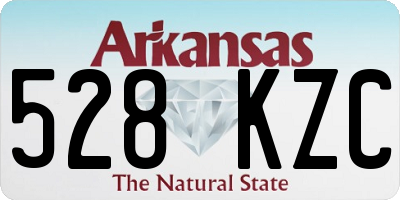 AR license plate 528KZC