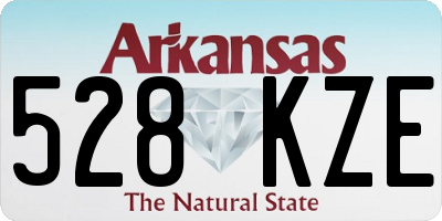 AR license plate 528KZE