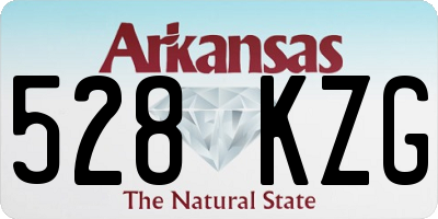 AR license plate 528KZG