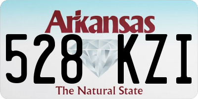 AR license plate 528KZI