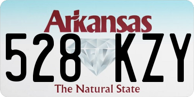 AR license plate 528KZY