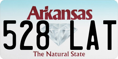 AR license plate 528LAT