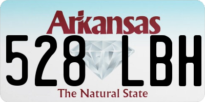 AR license plate 528LBH