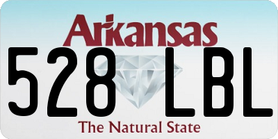 AR license plate 528LBL