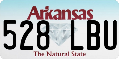 AR license plate 528LBU