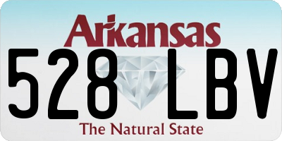 AR license plate 528LBV