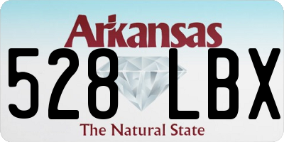 AR license plate 528LBX