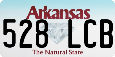 AR license plate 528LCB