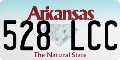 AR license plate 528LCC