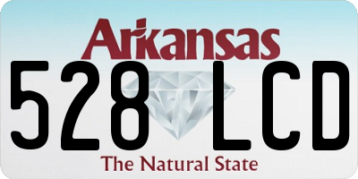 AR license plate 528LCD