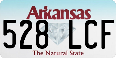 AR license plate 528LCF