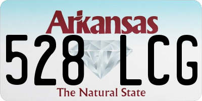 AR license plate 528LCG