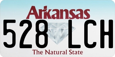 AR license plate 528LCH