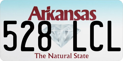 AR license plate 528LCL