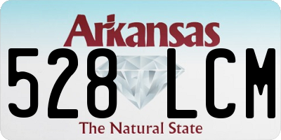 AR license plate 528LCM