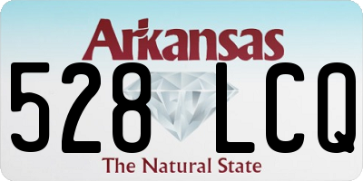 AR license plate 528LCQ