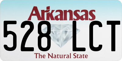 AR license plate 528LCT