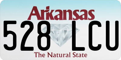 AR license plate 528LCU
