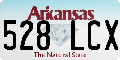 AR license plate 528LCX