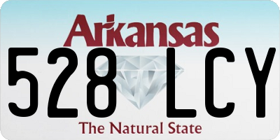 AR license plate 528LCY