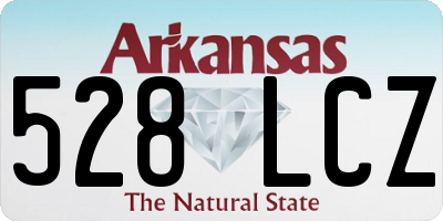 AR license plate 528LCZ