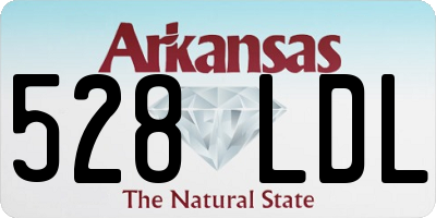 AR license plate 528LDL