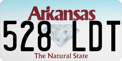 AR license plate 528LDT