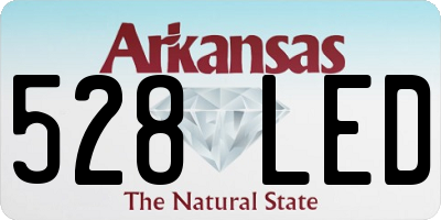 AR license plate 528LED