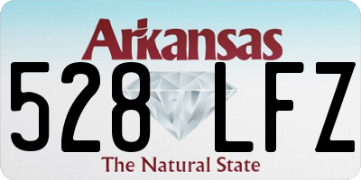 AR license plate 528LFZ