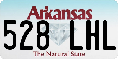 AR license plate 528LHL