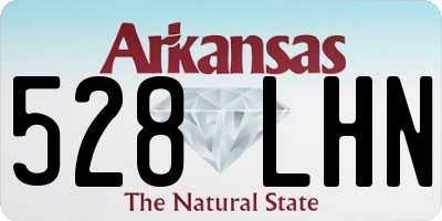 AR license plate 528LHN