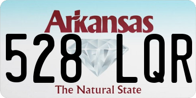 AR license plate 528LQR