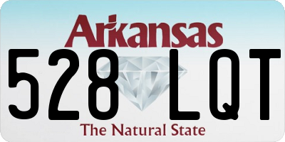 AR license plate 528LQT