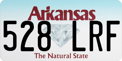 AR license plate 528LRF