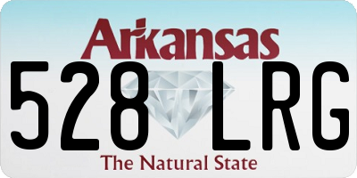 AR license plate 528LRG