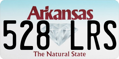 AR license plate 528LRS