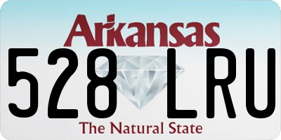 AR license plate 528LRU