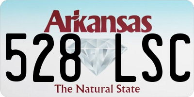 AR license plate 528LSC
