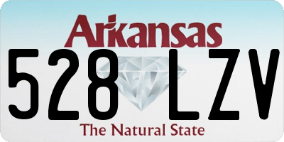 AR license plate 528LZV