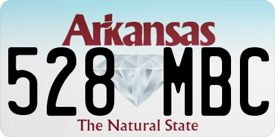 AR license plate 528MBC