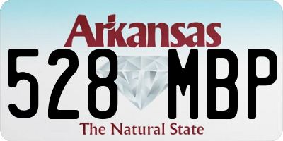 AR license plate 528MBP