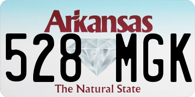 AR license plate 528MGK