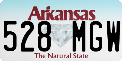 AR license plate 528MGW