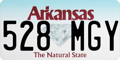 AR license plate 528MGY