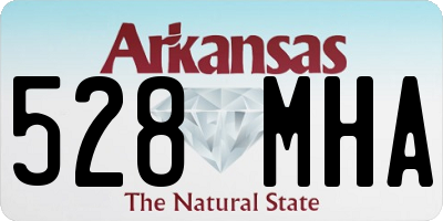 AR license plate 528MHA