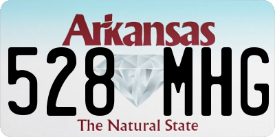 AR license plate 528MHG