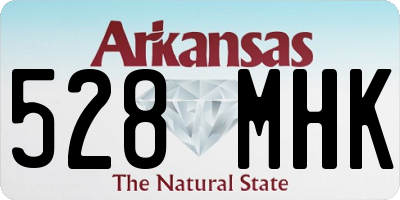 AR license plate 528MHK