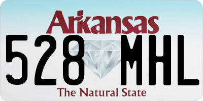 AR license plate 528MHL