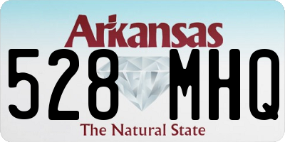 AR license plate 528MHQ